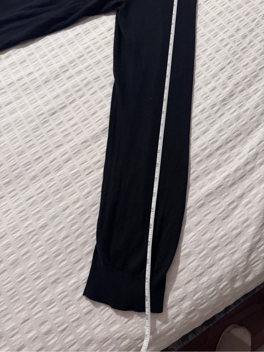 Vintage Early Aughts Banana Republic Graphic Sweater with Dove/Black See Thru - Picture 8 of 14